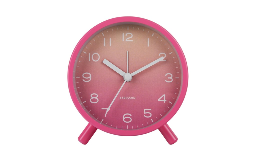 KARLSSON Réveil classique Gradient Rose