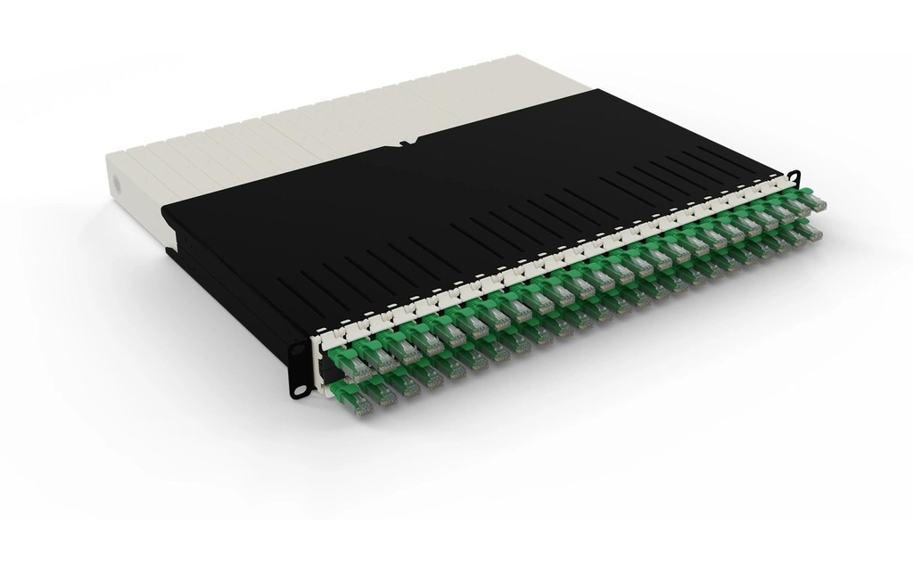Patchbox patchbox.one / 8RU / Cat 6A, UTP, 0.8 m, Vert