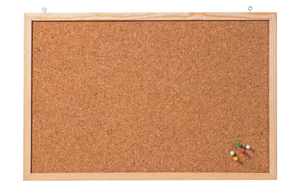 Franken Tableau d’affichage Memoboard 80 cm x 120 cm, Brun