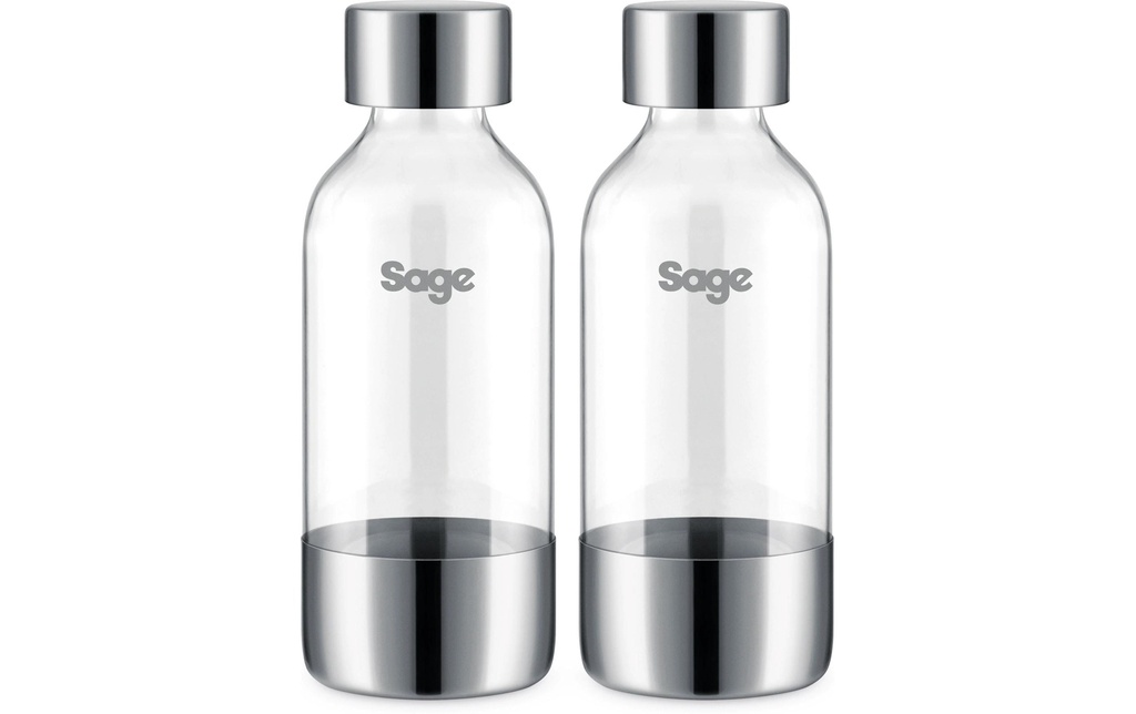 Sage Bouteille The InFizz Bottles 0.6 l, 2 pièces