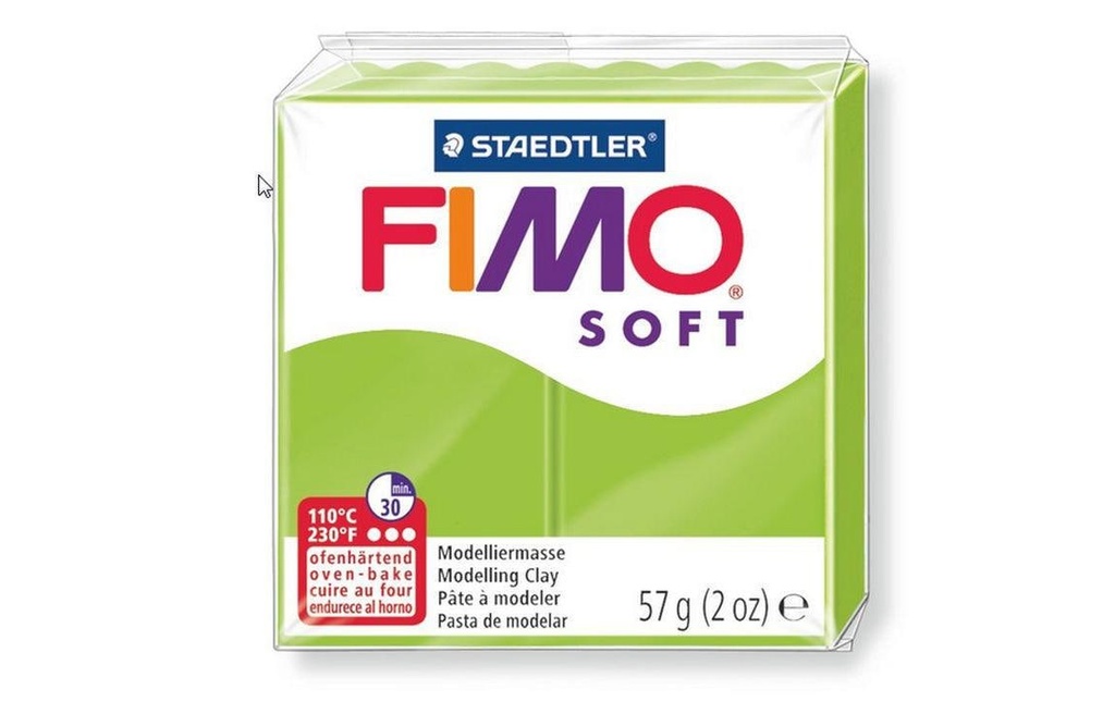 FIMO FIMOsoft bloc vert pomme