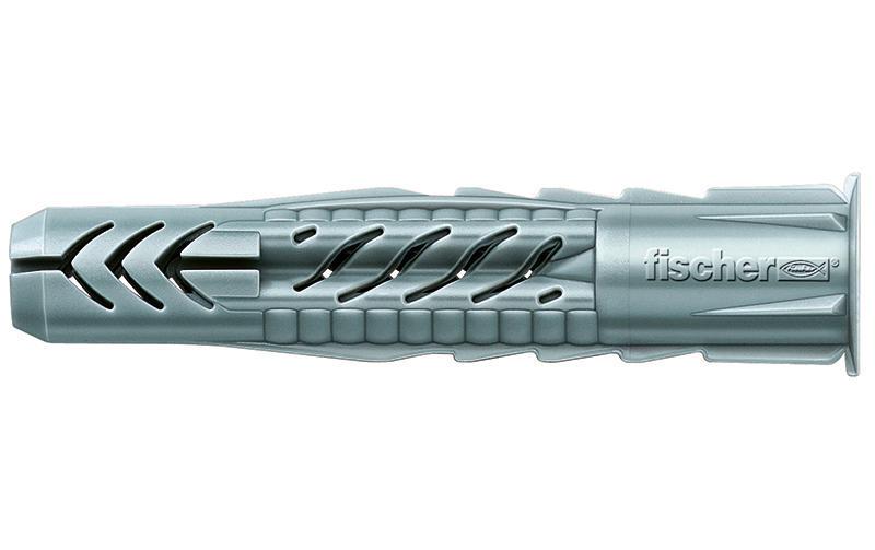 Fischer Cheville universelle  UX 10 x 60 R avec bord, 6 pièces