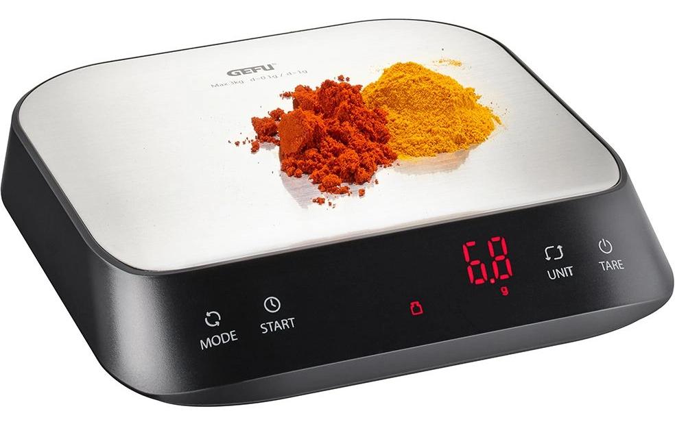 GEFU Balance de cuisine PREZISO Noir