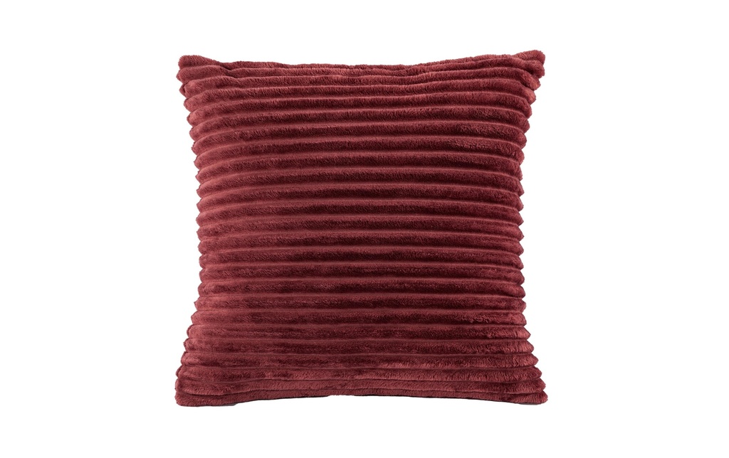 Tiseco Coussin Ribble 45 x 45 cm, Bordeaux