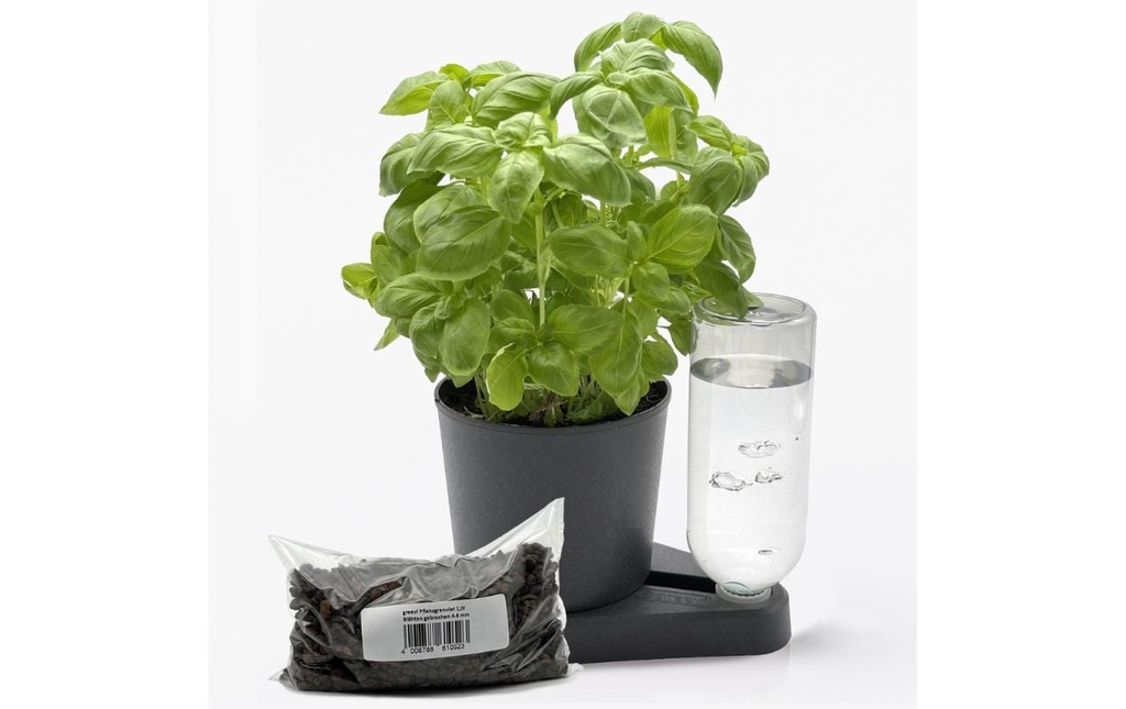 Greevi Héros des herbes bio & granulés pour plantes Bundle Anthracite