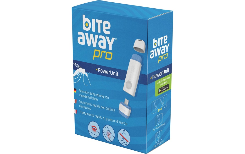 bite away Traitement des piqûres d'insectes pro avec PowerUnit 1 Pièce/s