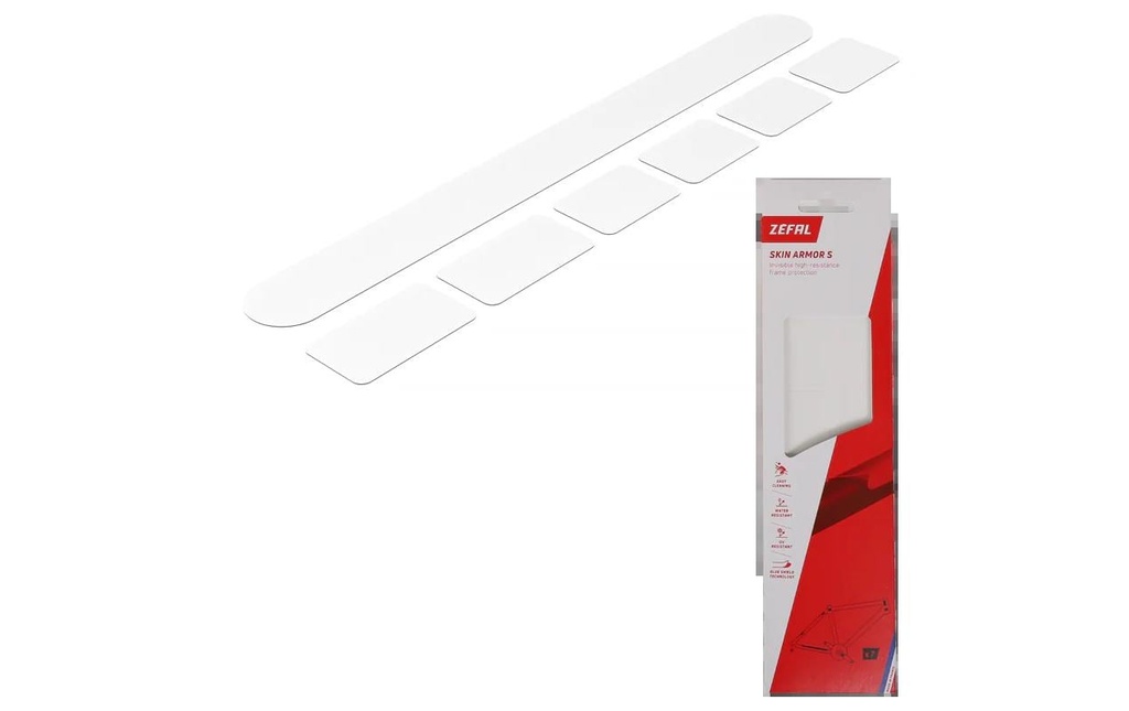 Zéfal Film de protection de cadre SKIN ARMOR S ROAD Transparent