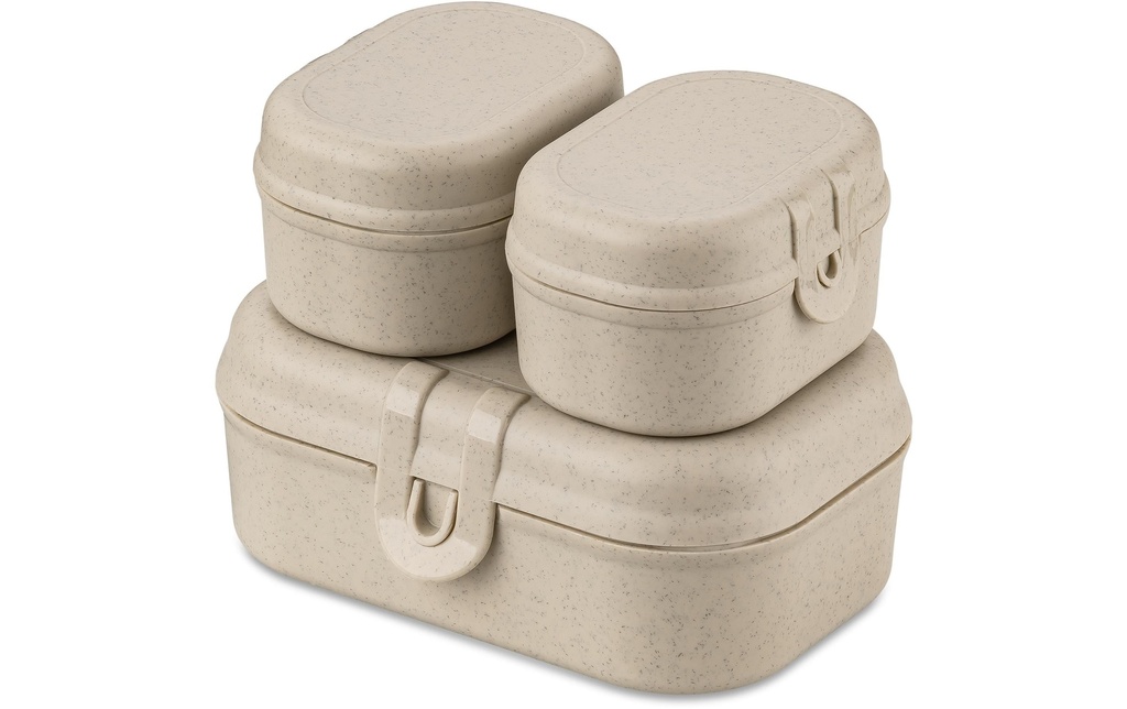 Koziol Boîte casse-croûte Pascal Ready Mini Jaune/Gris