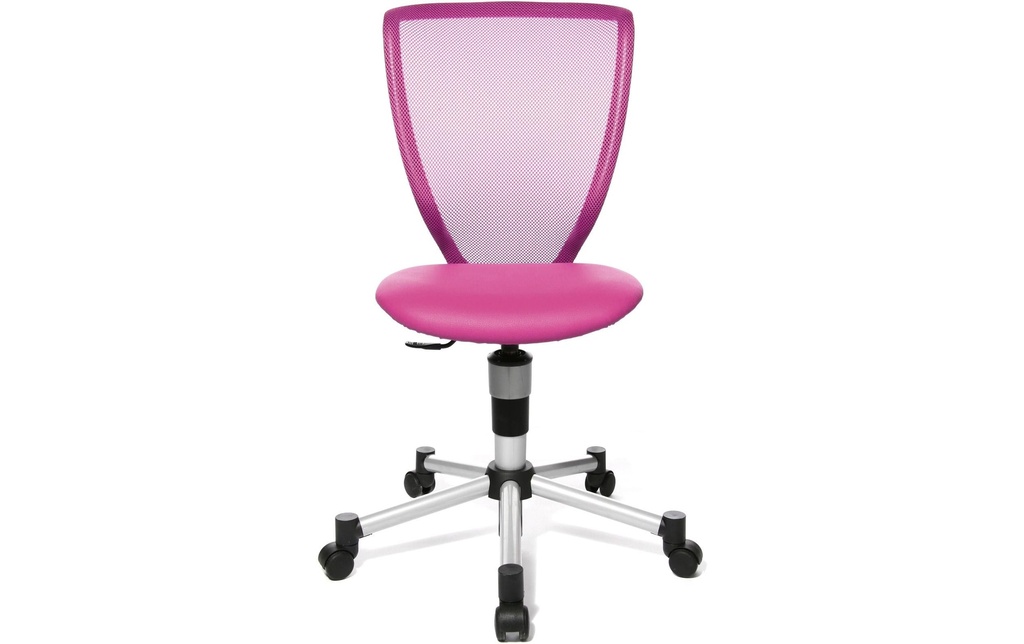 Topstar Chaise de bureau pour enfants Titan Junior, Rose