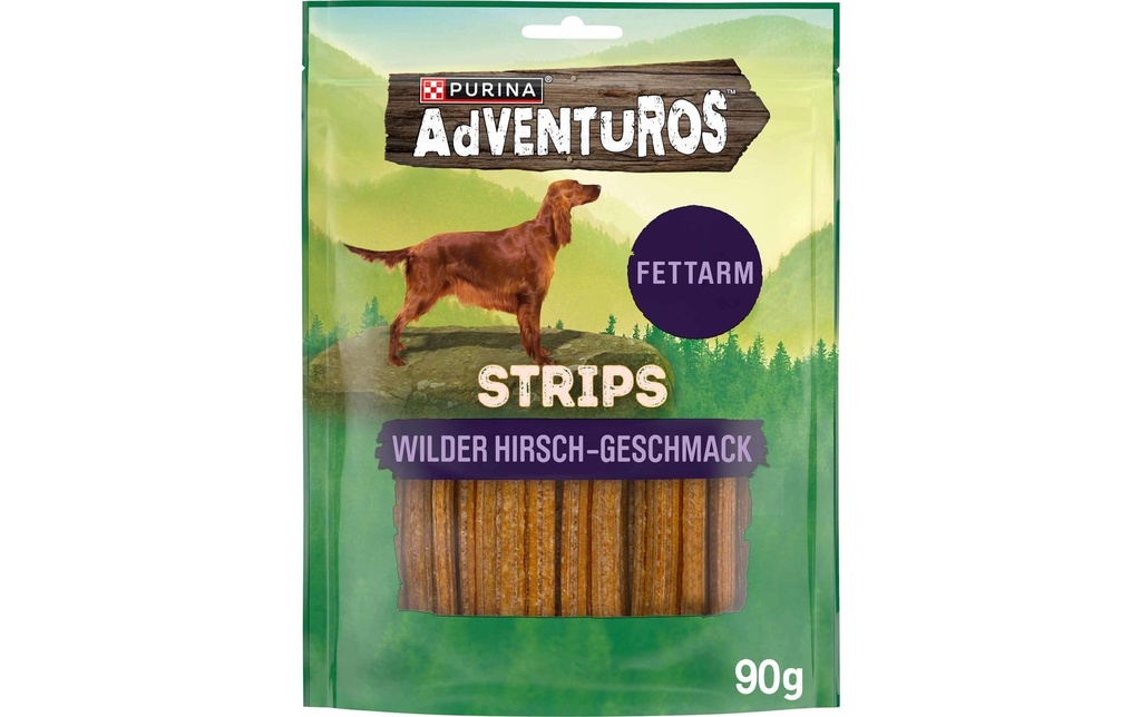 Purina AdVENTuROS Cerf strips 90 g