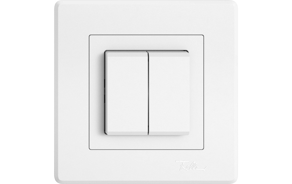 Feller Commande Smart light  EDIZIO.liv pour Philips Hue, Blanc