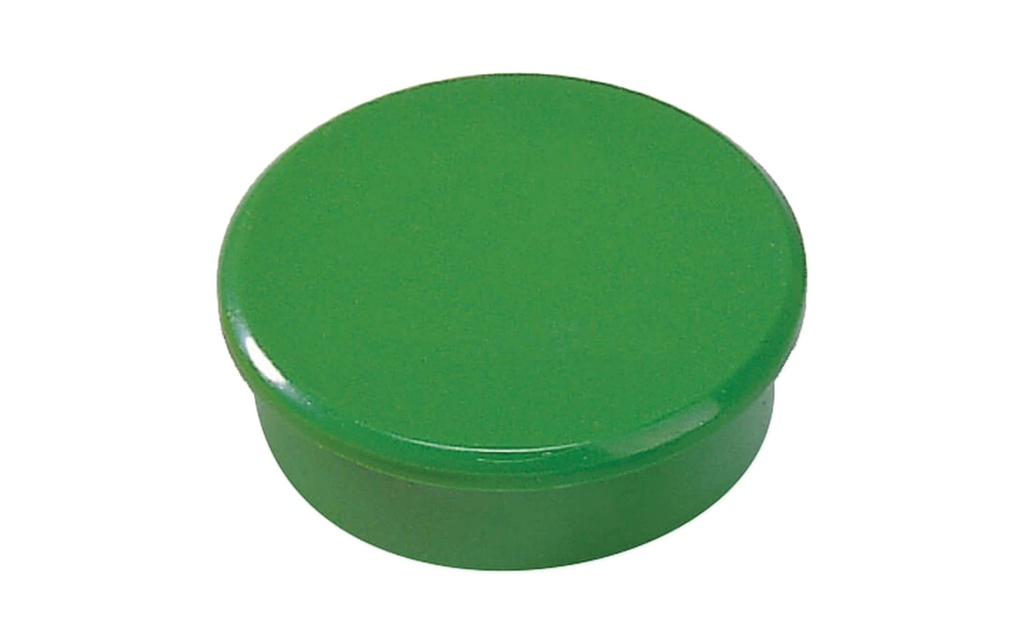 Berec Aimant Ø 20 mm, 10 Pièce/s, Vert