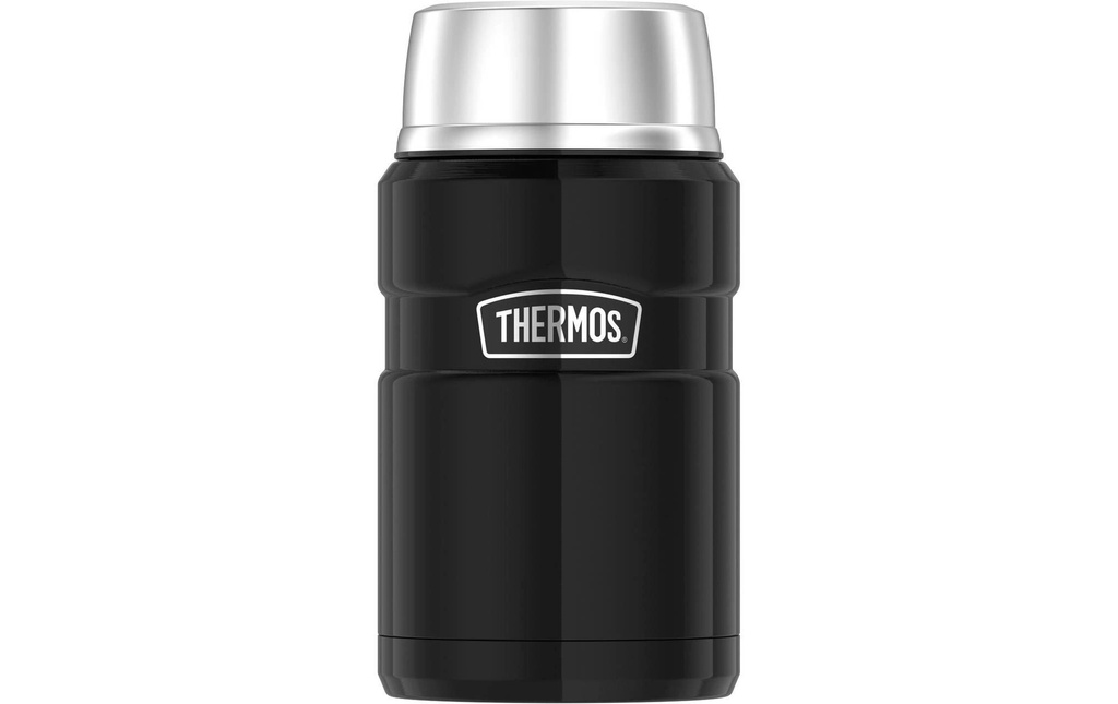 Thermos Récipient alimentaire isotherme Stainless King 0.71 l, Noir