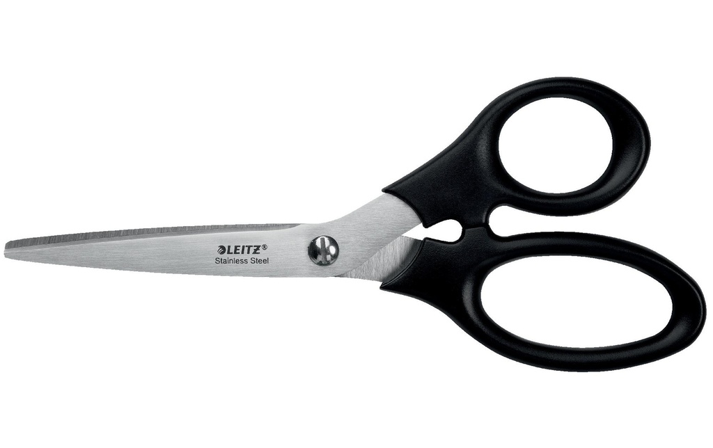 Leitz Ciseaux 18.5 cm, acier inoxydable