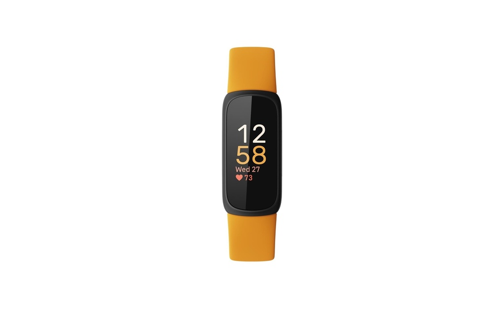 Fitbit Traqueur d'activité Inspire 3 Orange/Noir