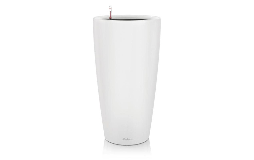 Lechuza RONDO Premium 40 - Kit complet Blanc mat