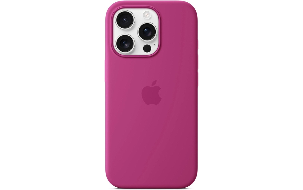 Apple Silicone Case avec MagSafe iPhone 16 Pro Fuchsia