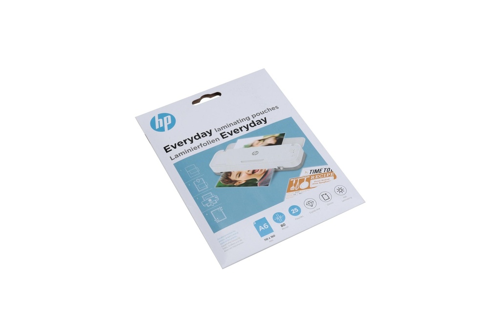 HP Film laminé Everyday A6, 80 µm, 25 Pièce/s, brillant