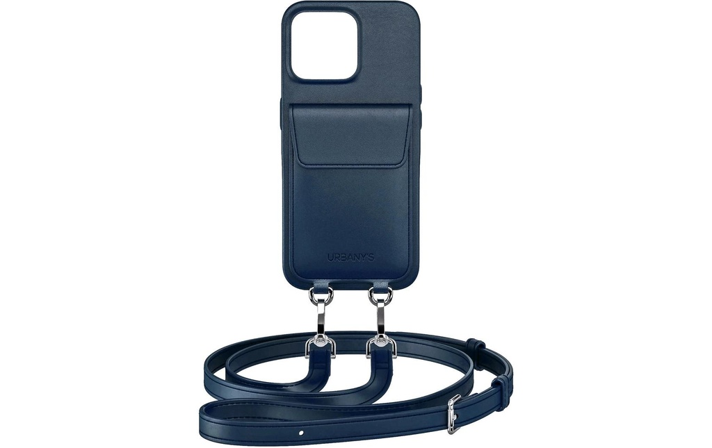 Urbany's Necklace Case Chaîne de téléphone portable+ DEEP SEA iPhone 17 Pro Max