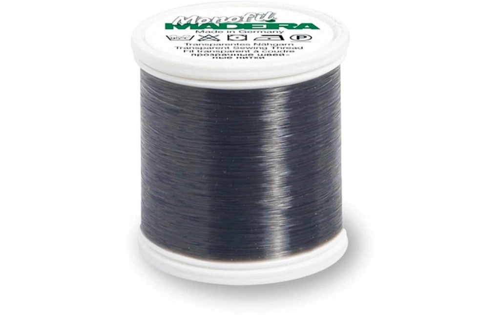 Madeira Fil à coudre monofilament No. 40, fumée, 1000 m