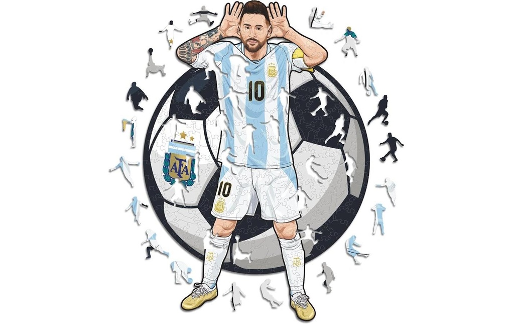 Iconic Puzzle Lionel Messi (Argentine)