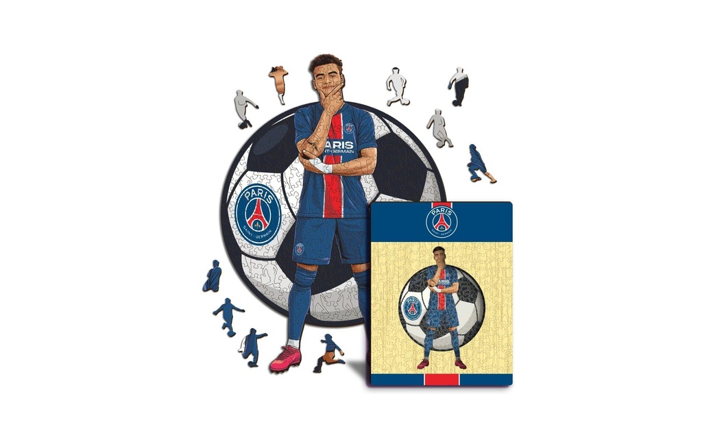 Iconic Puzzle Puzzle en bois Desire Doue – PSG S, 150 pièces