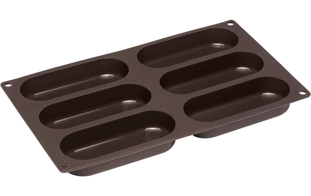 Lurch Moule de cuisson Flexi pour 6 hot-dogs, brun