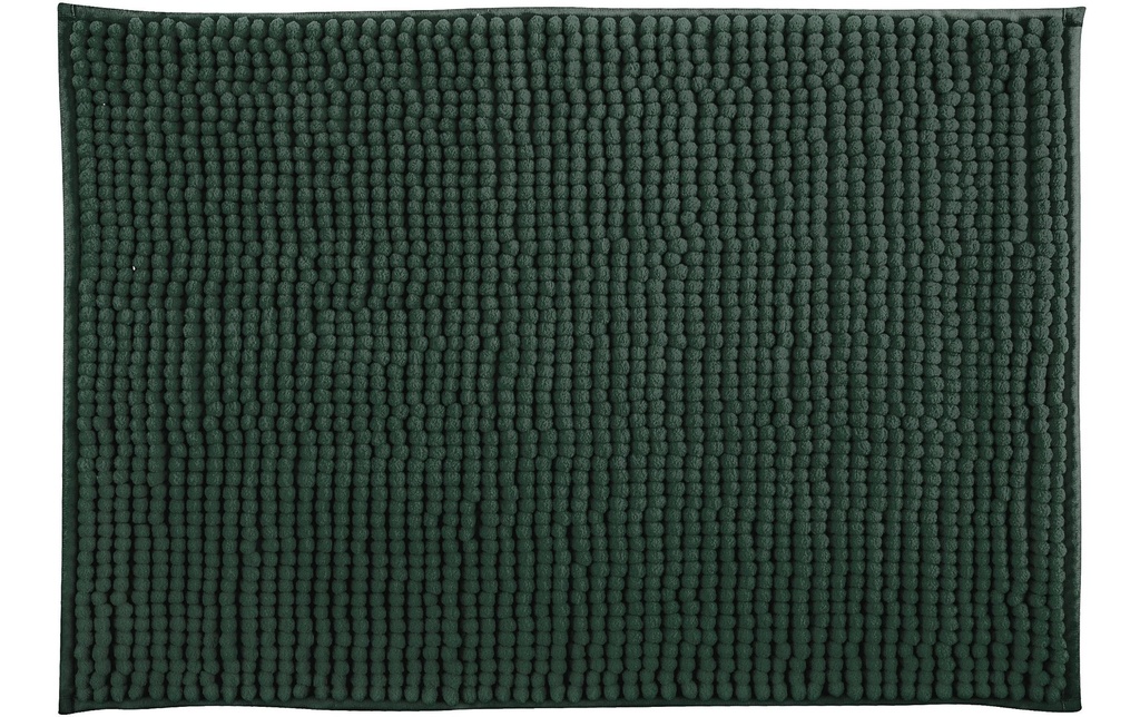 MSV Tapis de bain Chenille 60 x 90 cm, Vert foncé
