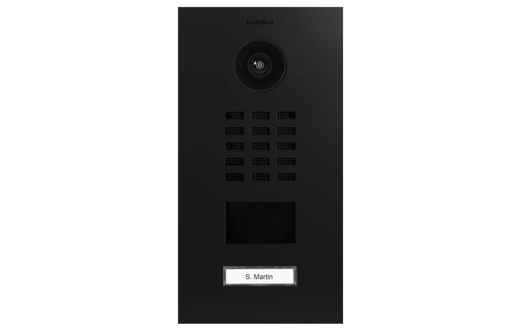 Doorbird Interphone-portier vidéo IP D21xKH Noir graphite
