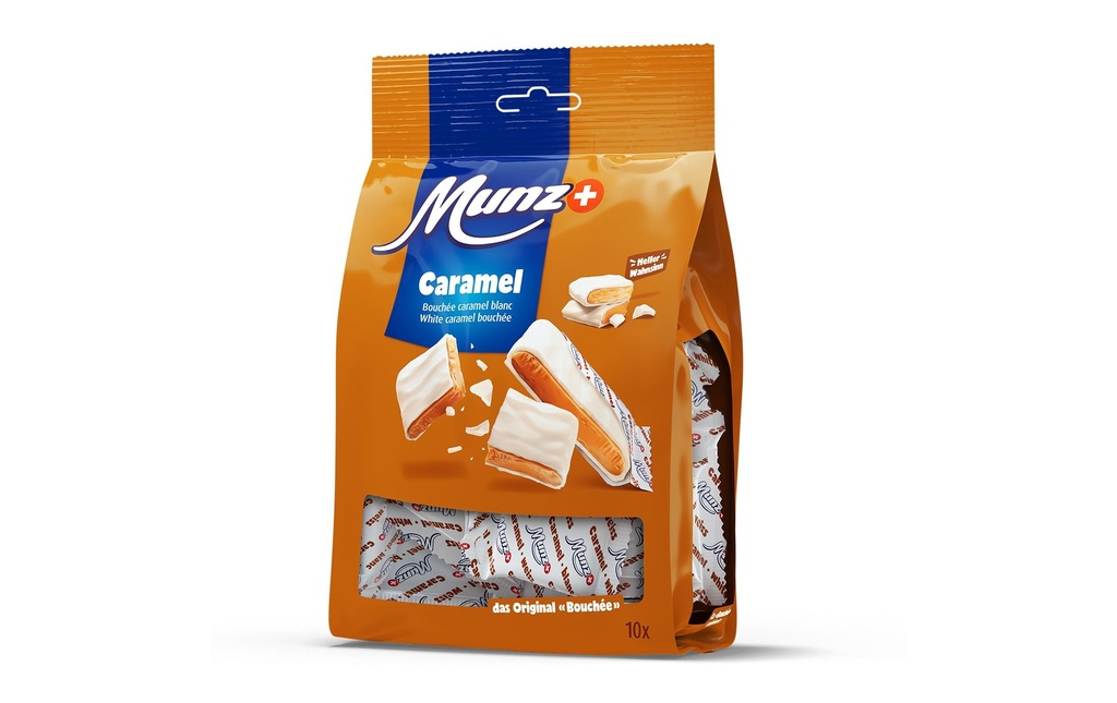 Munz Munz blanc caramel 190 g
