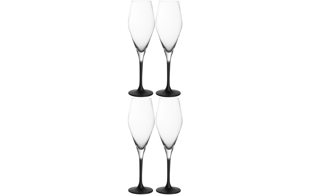 Villeroy & Boch Verre à Champagne Rock 260 ml, 4 Pièce/s, Transparent