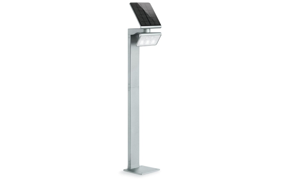 Steinel Borne d?éclairage pour chemins XSolar GL-S Argent