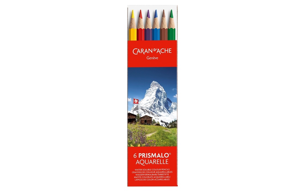 CARAN D'ACHE Crayons de coul.Prismalo 6pces (6 pces)