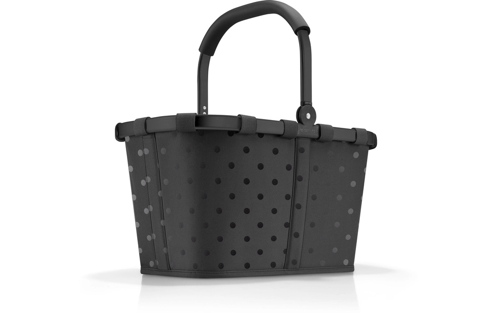 Reisenthel Panier de course Carrybag Frame Glossy dots black