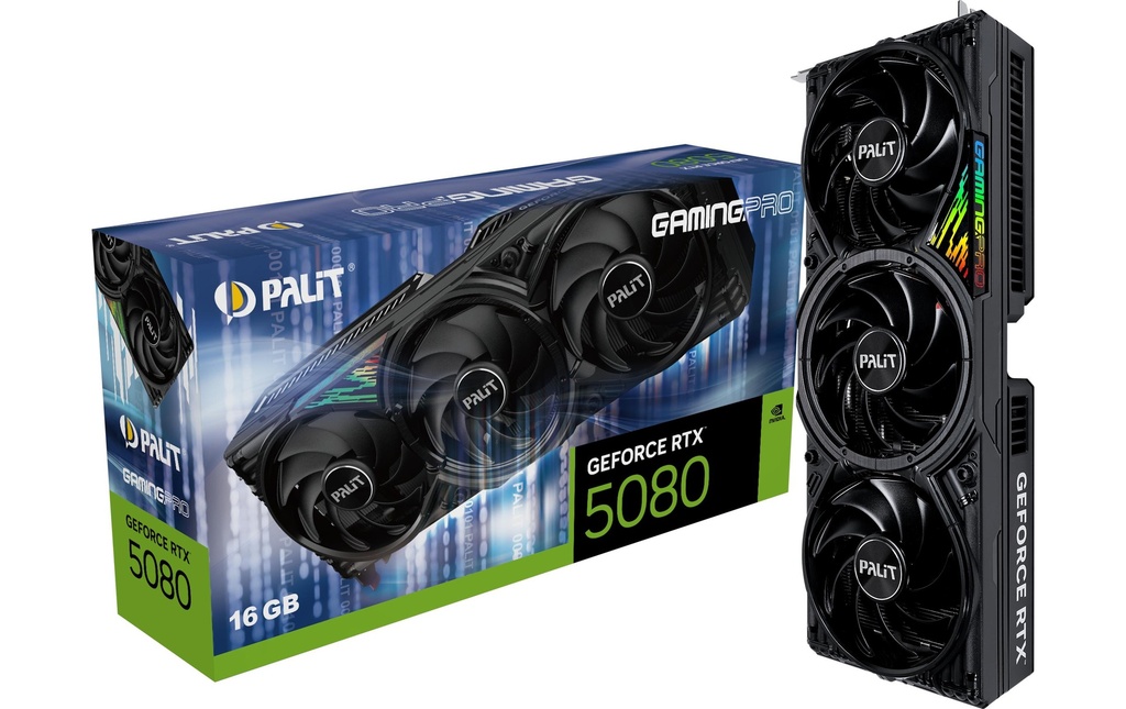 Palit Carte graphique RTX 5080 GamingPro 16 GB