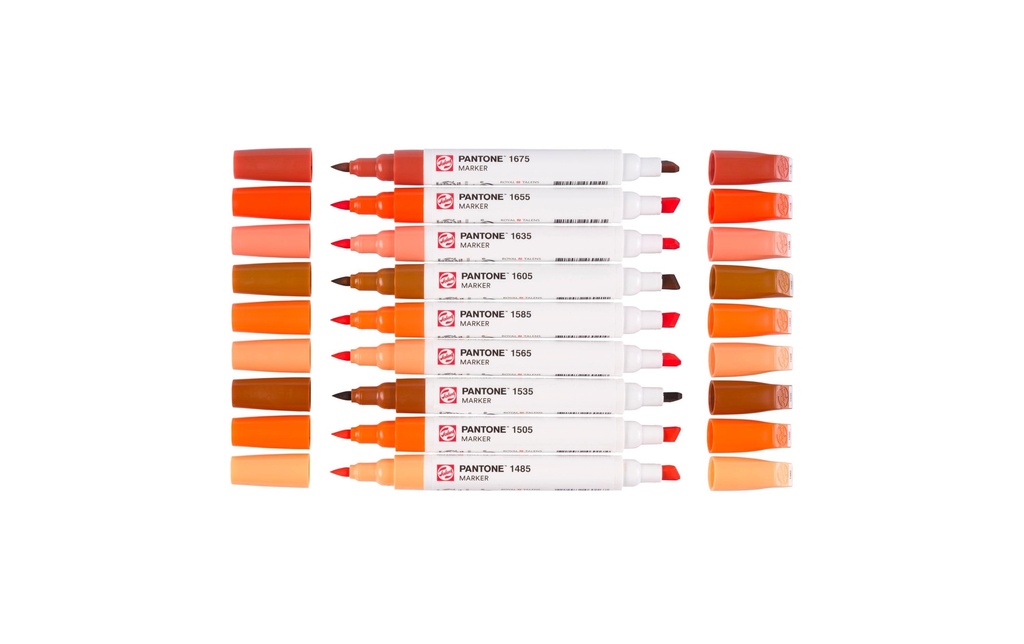 Talens Set de marqueurs Pantone 9x Rouge