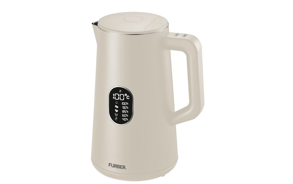 FURBER Bouilloire Veloce, 1.5 L, Beige
