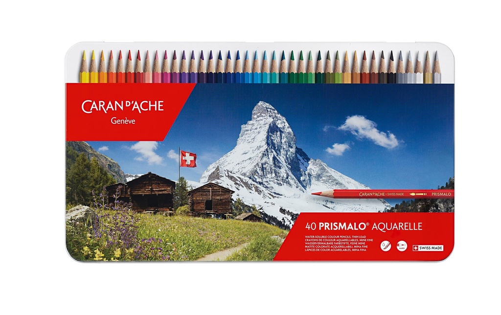 CARAN D'ACHE Crayons de coul.Prismalo 40pce (40 pces)