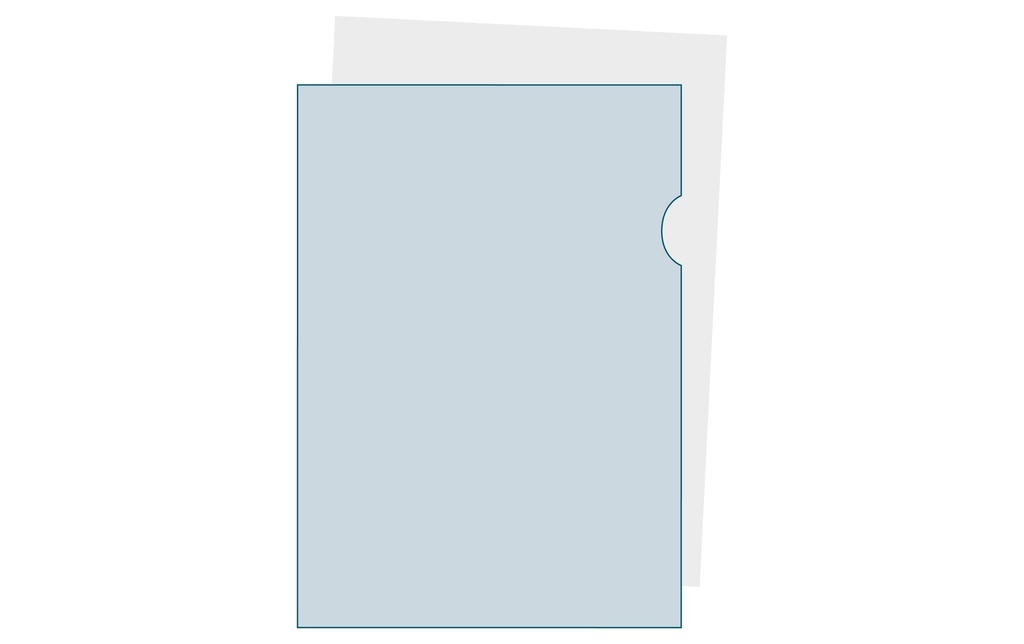 Exacompta Pochette transparente Advanced A4, 10 pièces, Transparent