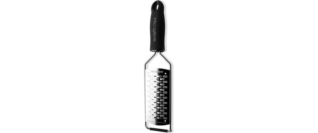 Microplane Gourmet Coupeur 2 voies Noir/Argenté