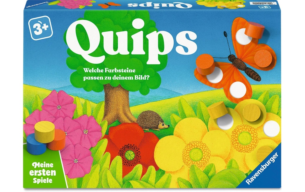 Ravensburger Mes premiers jeux Quips dès 3 ans, 2-4 joueurs, jeu avec