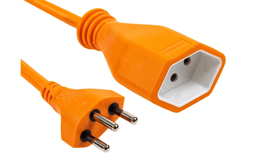FURBER.power Rallonge T13-T12 10 m Orange