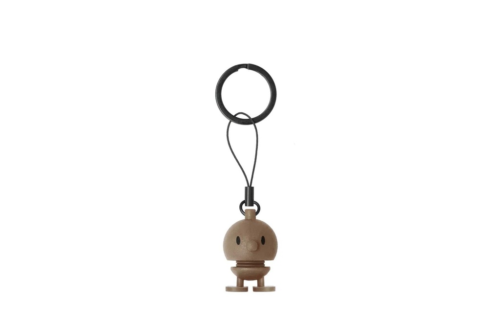Hoptimist Porte-clés Bumble Marron