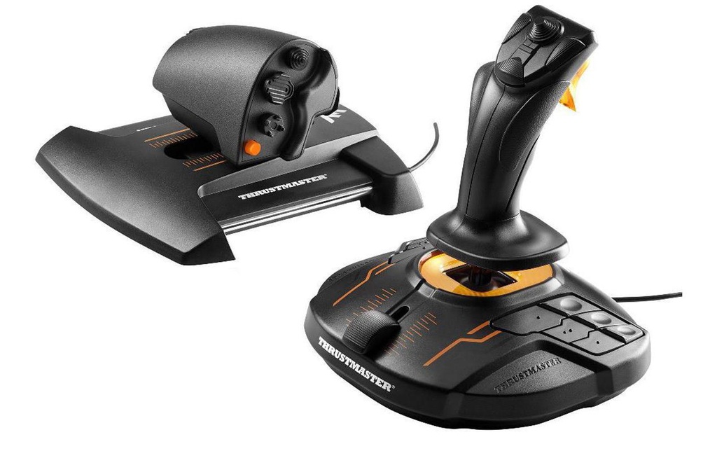Thrustmaster Joystick T.16000M FCS Hotas + Dual Throttle