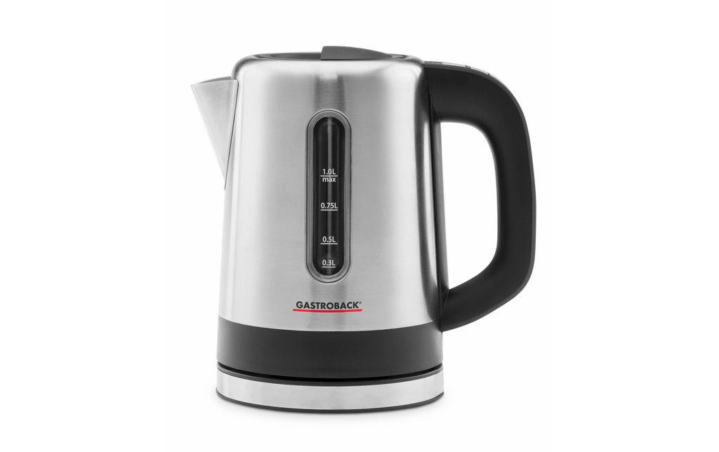 Gastroback Bouilloire Mini 1 l, Argenté