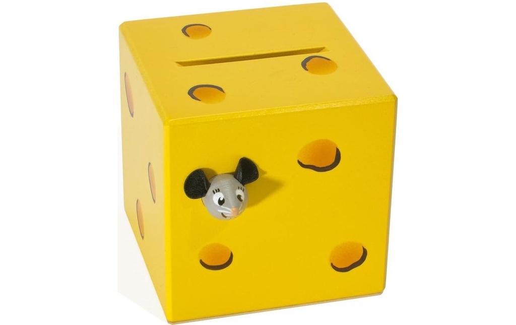 Weizenkorn Tirelire Fromage/Souris