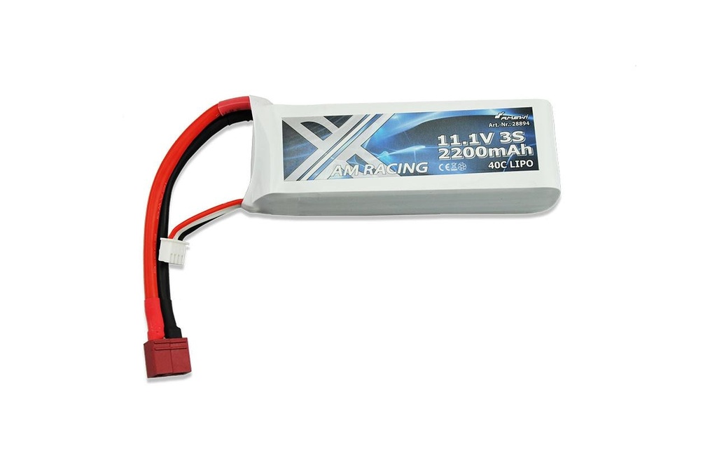 Amewi Batterie RC LiPo 2200 mAh 11.1 V 40C Deans