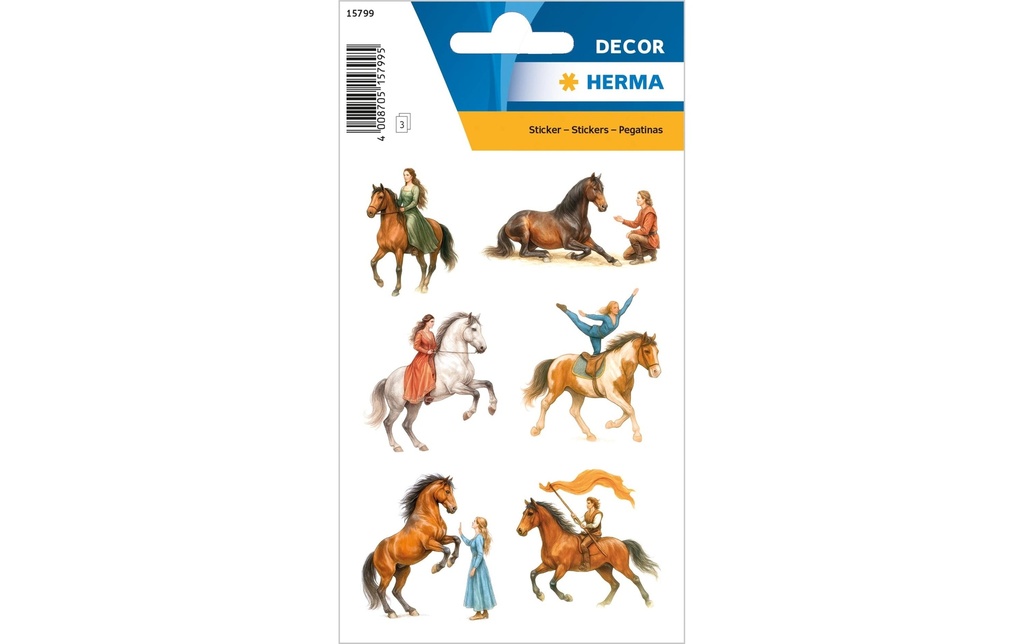 Herma Stickers Autocollant à motif Spectacle équestre 18 Pièce/s
