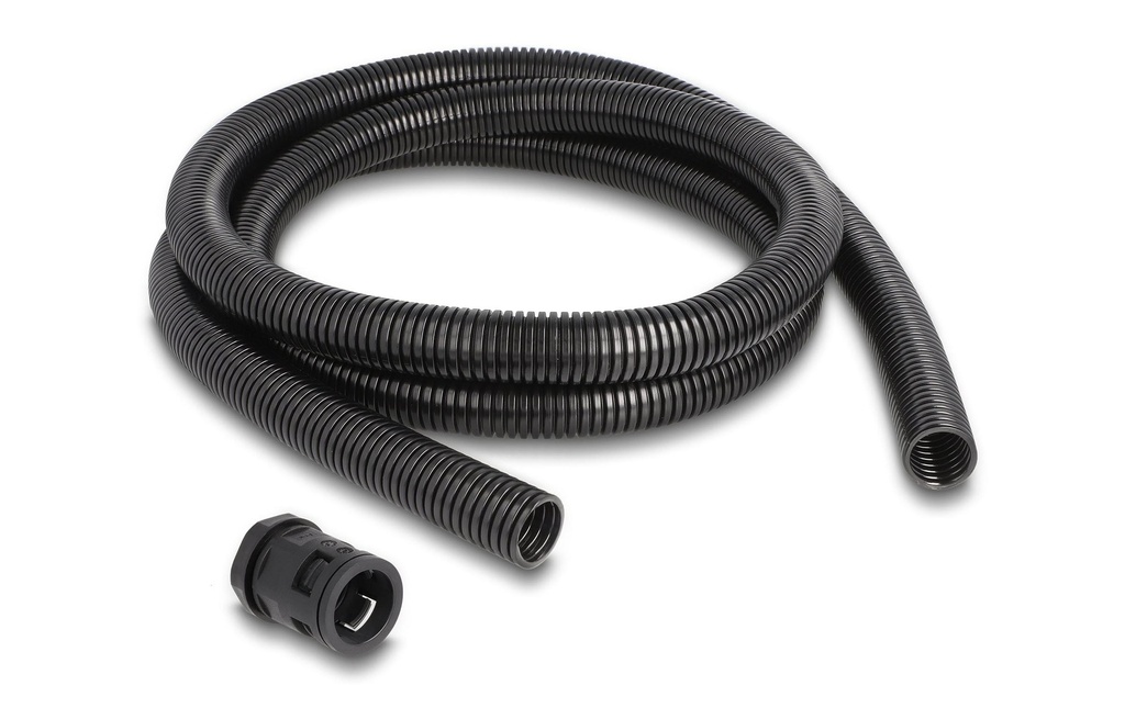 Delock Gaine de câble 2 m x 21.2 mm Noir