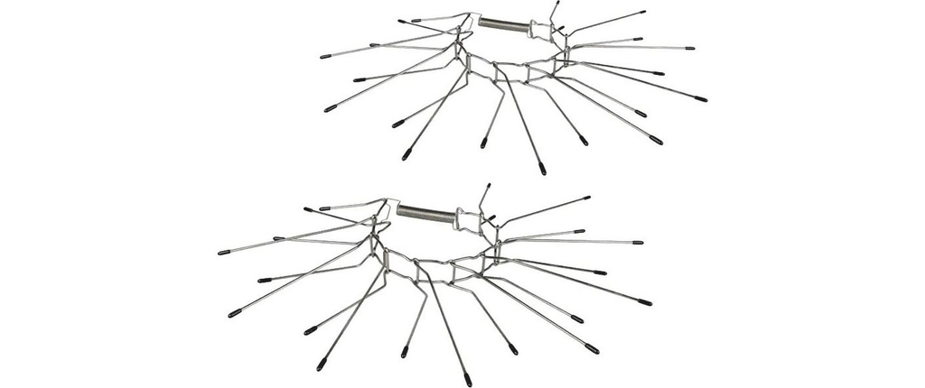 Windhager Ceinture de tuyau de descente anti-fouine 2 pièces
